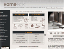 Tablet Screenshot of home-inox.fr